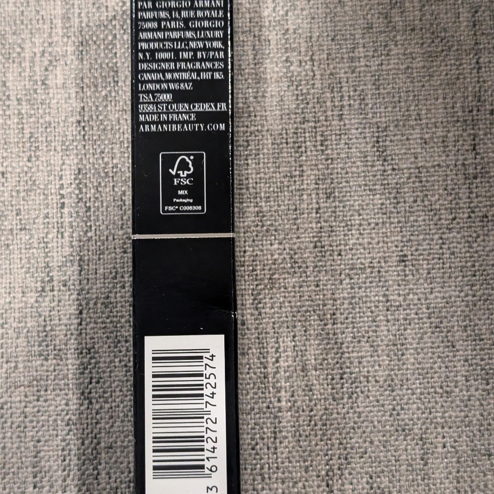 Giorgio Armani Lip Maestro Intense Velvet Color - 206 Cedar - NIB - Picture 6 of 8
